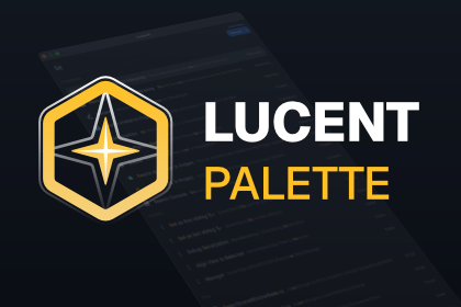 Lucent command palette for Unity